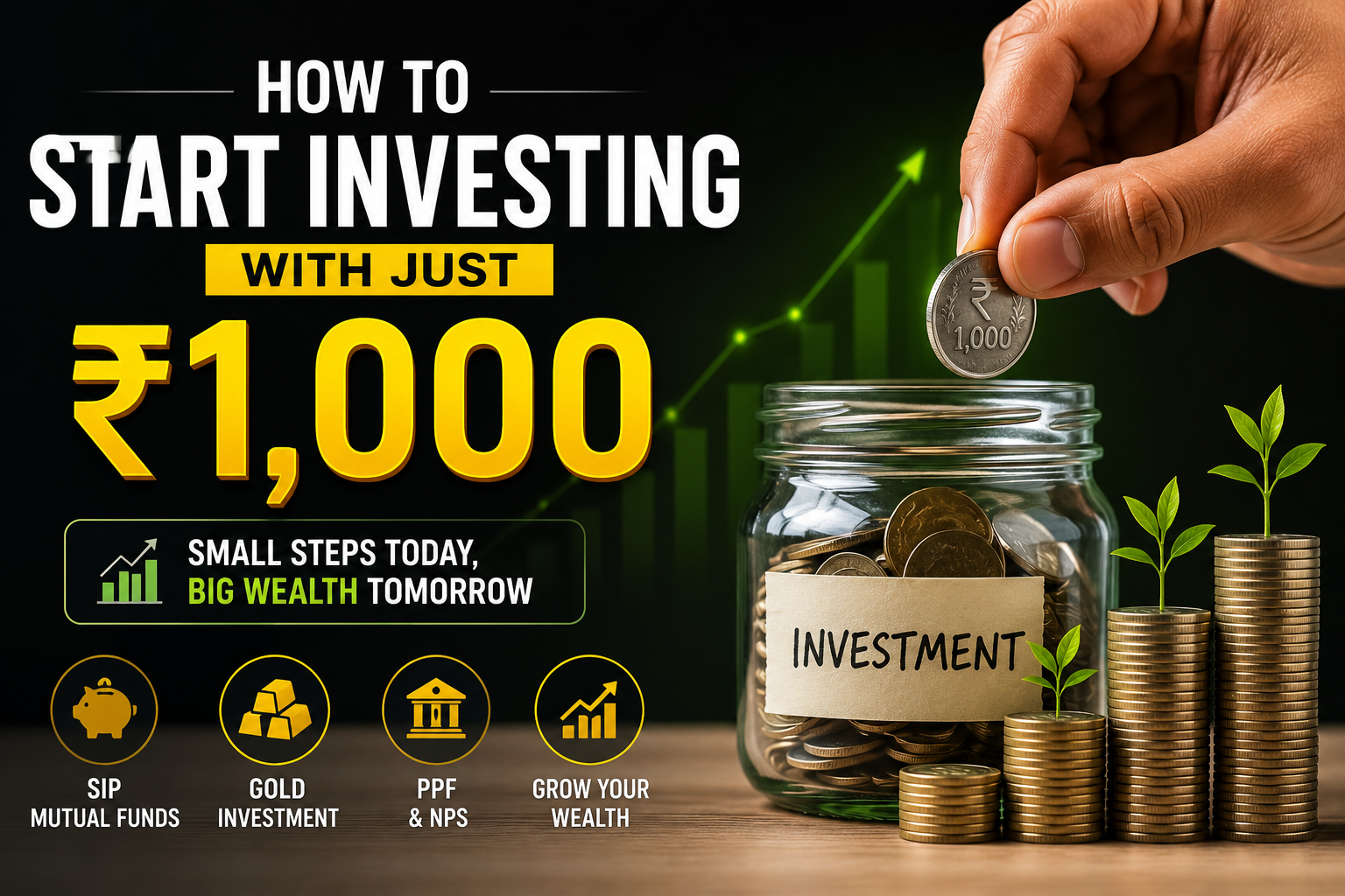 How to Start Investing with Just ₹1,000: A Complete Beginner's Guide (2026)