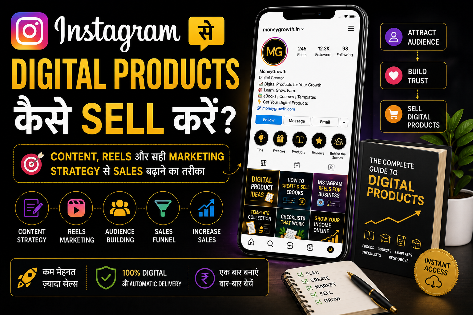 Instagram से Digital Products कैसे Sell करें